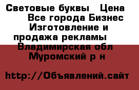 Световые буквы › Цена ­ 60 - Все города Бизнес » Изготовление и продажа рекламы   . Владимирская обл.,Муромский р-н